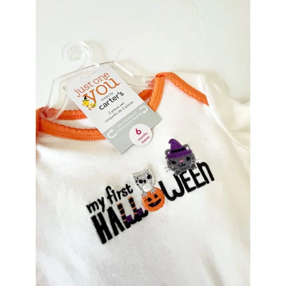 Carter’s My First Halloween baby girl two piece set